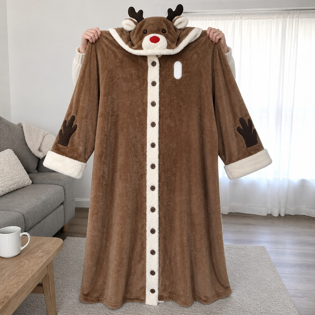 Heated Reindeer Onesie