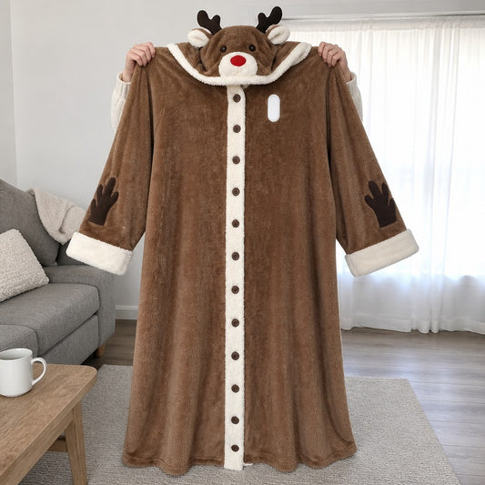 Heated Reindeer Onesie